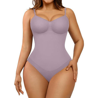 Elevate Your Style with the FeelinGirl Seamless Covered Bust Jumpsuit - The Ultimate Comfort and Slimming Bodysuit for Every Occasion!