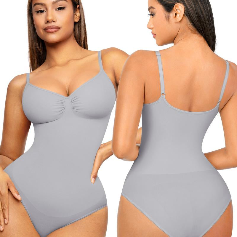 Elevate Your Style with the FeelinGirl Seamless Covered Bust Jumpsuit - The Ultimate Comfort and Slimming Bodysuit for Every Occasion!