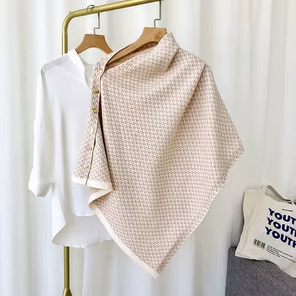 Solid 2025 Hot Sale Cashmere Knitting Scarf Women Bandana Pashmina Scarves Poncho Foulard Hijab Winter Shawl Thickened Warm