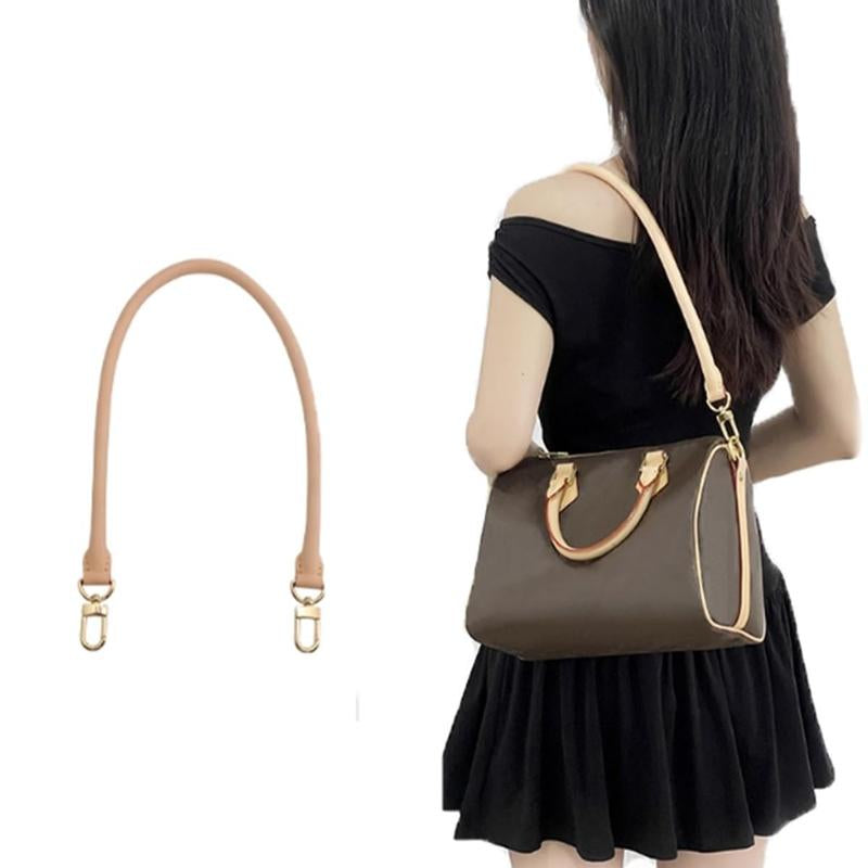Jiesinlov 27.5Inches Vachetta Leather Shoulder Strap Replacement,Bags Strap for Speedy 25 30 Handbags