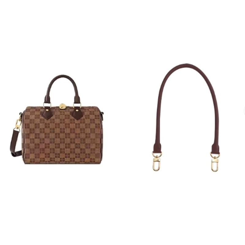 Jiesinlov 27.5Inches Vachetta Leather Shoulder Strap Replacement,Bags Strap for Speedy 25 30 Handbags