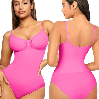 Elevate Your Style with the FeelinGirl Seamless Covered Bust Jumpsuit - The Ultimate Comfort and Slimming Bodysuit for Every Occasion!