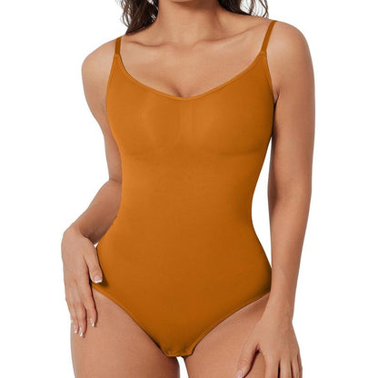 Elevate Your Style with the FeelinGirl Seamless Covered Bust Jumpsuit - The Ultimate Comfort and Slimming Bodysuit for Every Occasion!