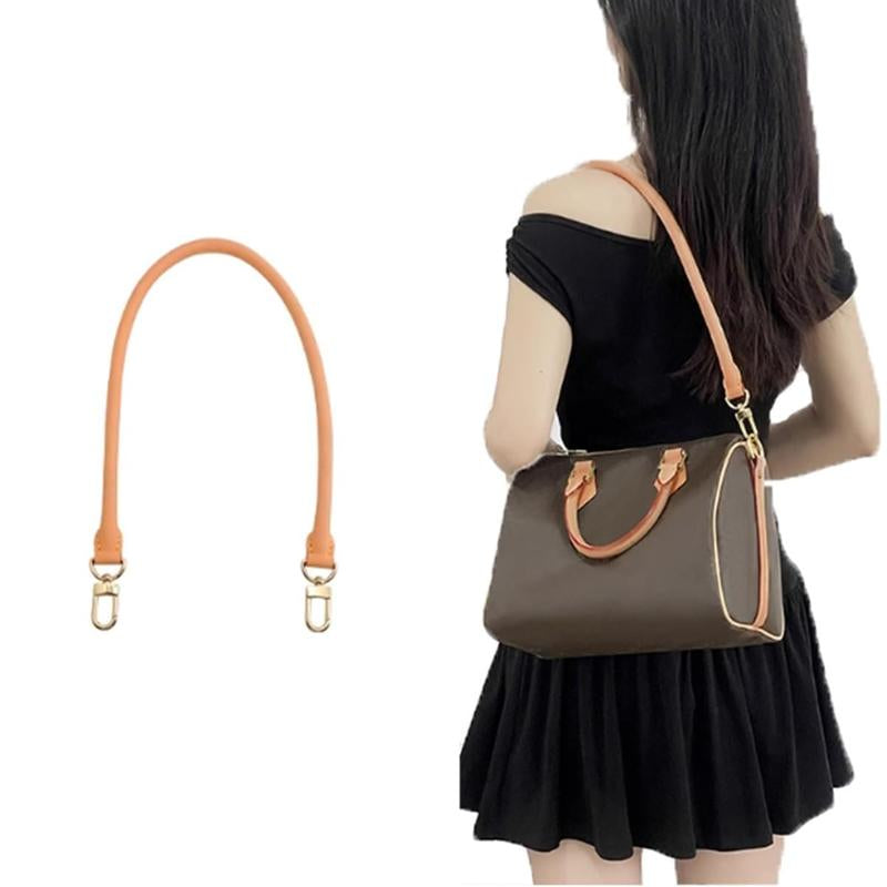 Jiesinlov 27.5Inches Vachetta Leather Shoulder Strap Replacement,Bags Strap for Speedy 25 30 Handbags