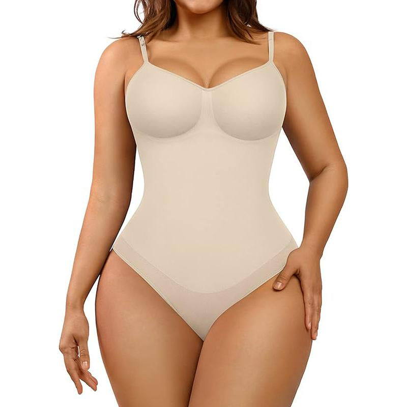 Elevate Your Style with the FeelinGirl Seamless Covered Bust Jumpsuit - The Ultimate Comfort and Slimming Bodysuit for Every Occasion!