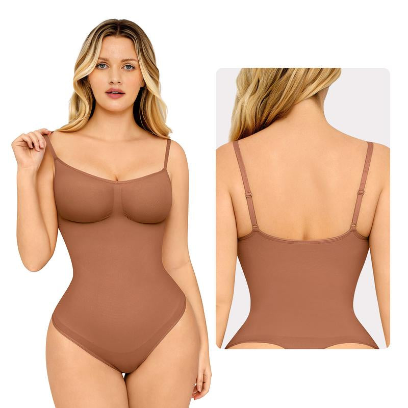 Elevate Your Style with the FeelinGirl Seamless Covered Bust Jumpsuit - The Ultimate Comfort and Slimming Bodysuit for Every Occasion!